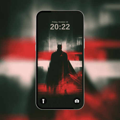 Crimson Glitch Batman