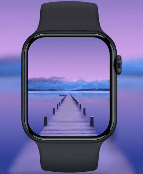 Twilight Pier & Alpine Reflection