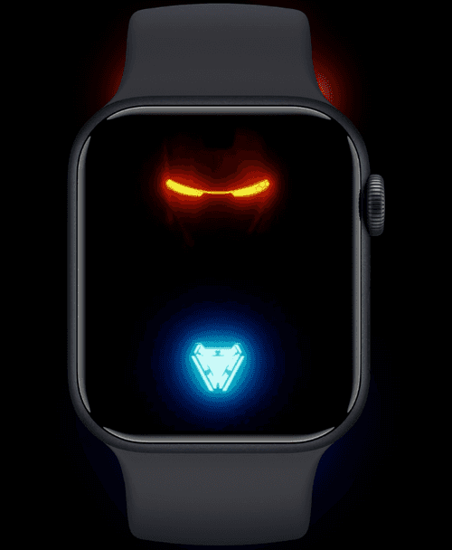 Glowing Arc Reactor & Iron Man