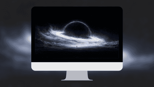 Cosmic Black Hole Horizon