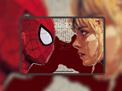 Spider-Man and Gwen Stacy Portrait