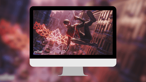 Miles Morales Web-Swinging