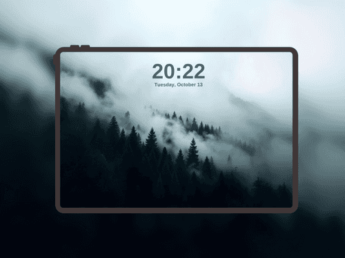 Misty Pine Mountain Forest