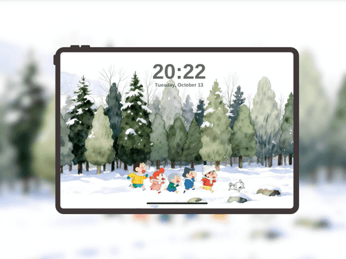 Shinchan Snow Day Adventure