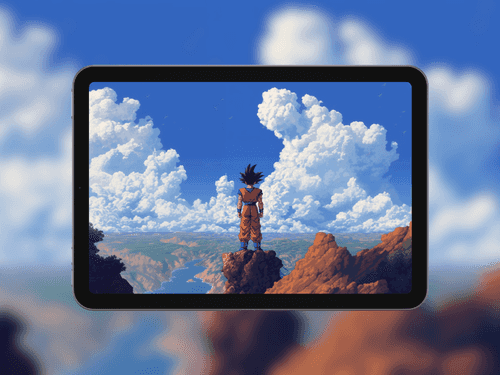 Goku Overlooking the World