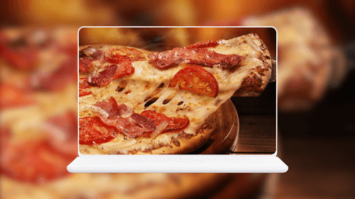 Cheesy Pizza Slice