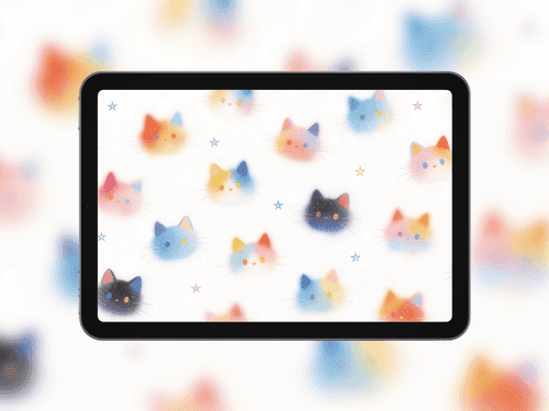 Dreamy Airbrush Kitties