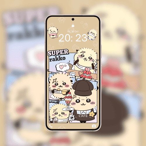 Super Rakko Cafe Comic