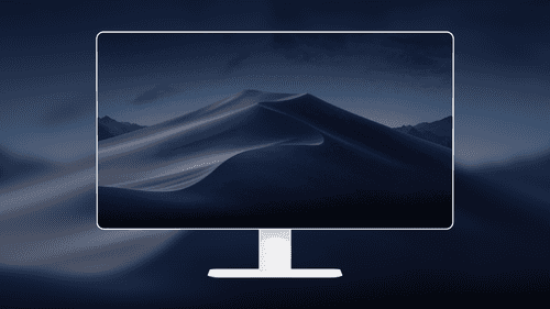 Silent Mojave Night Desert