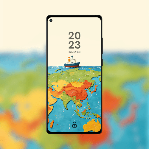 Crafty Travel Map