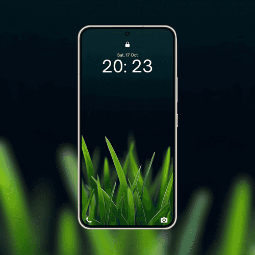 Luminous Green Grass