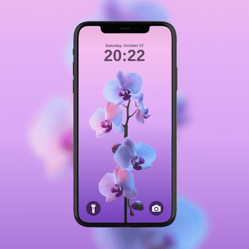 Ethereal Purple Orchid