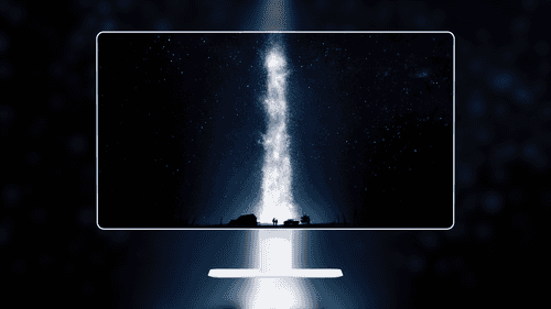 Interstellar Beaming Galaxy