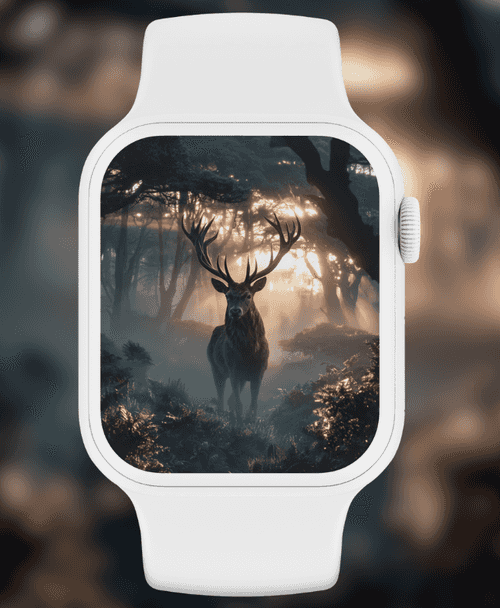 Majestic Stag in Forest
