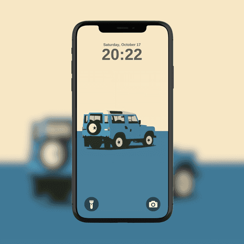 Minimalist Blue Defender