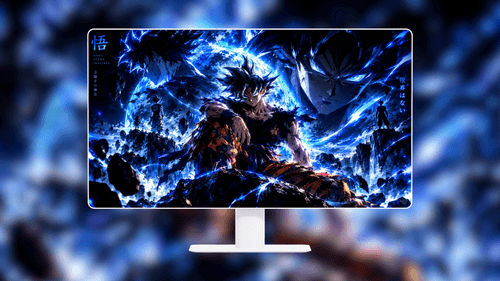 Goku Ultra Instinct Blue Aura