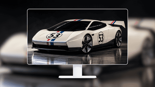 Herbie Tribute Sports Car