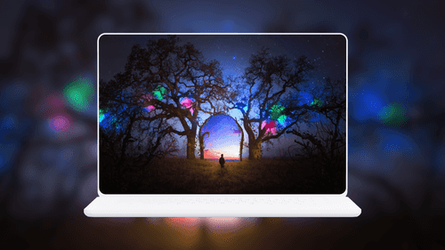 Magical Tree Branch Gateway