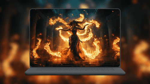 Fire Dancer Goddess