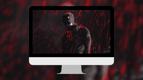 Daredevil Dark Red Rain