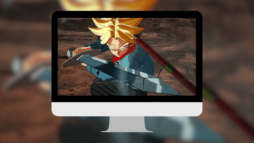 Super Saiyan Trunks Sword Stance