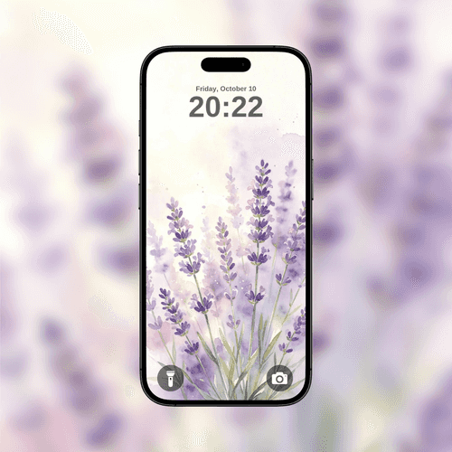 Watercolor Lavender