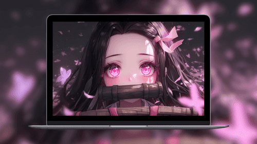 Nezuko Kamado Glowing Eyes