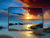 golden hour ocean sunset