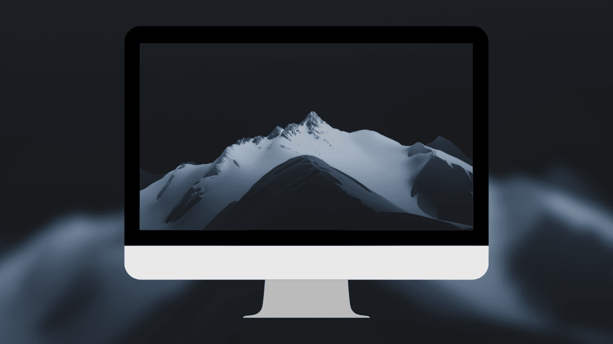 minimalist-snow-mountain-peak