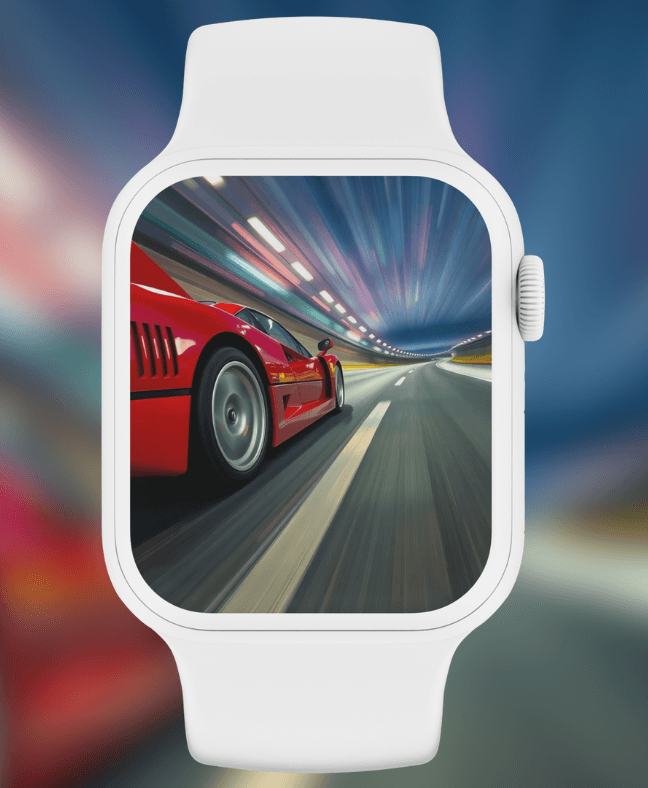 red-sports-car