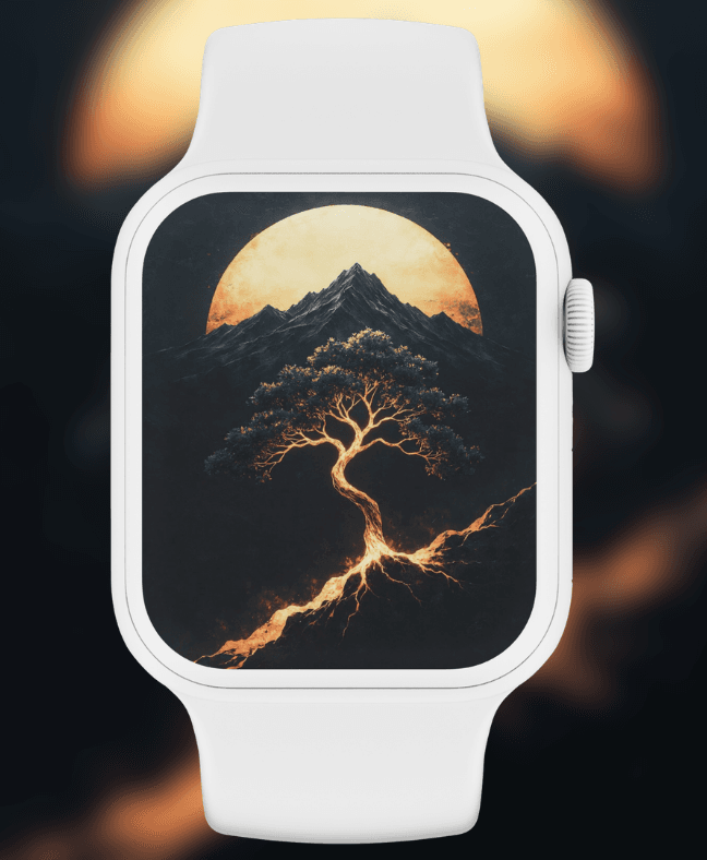 glowing-golden-root-tree