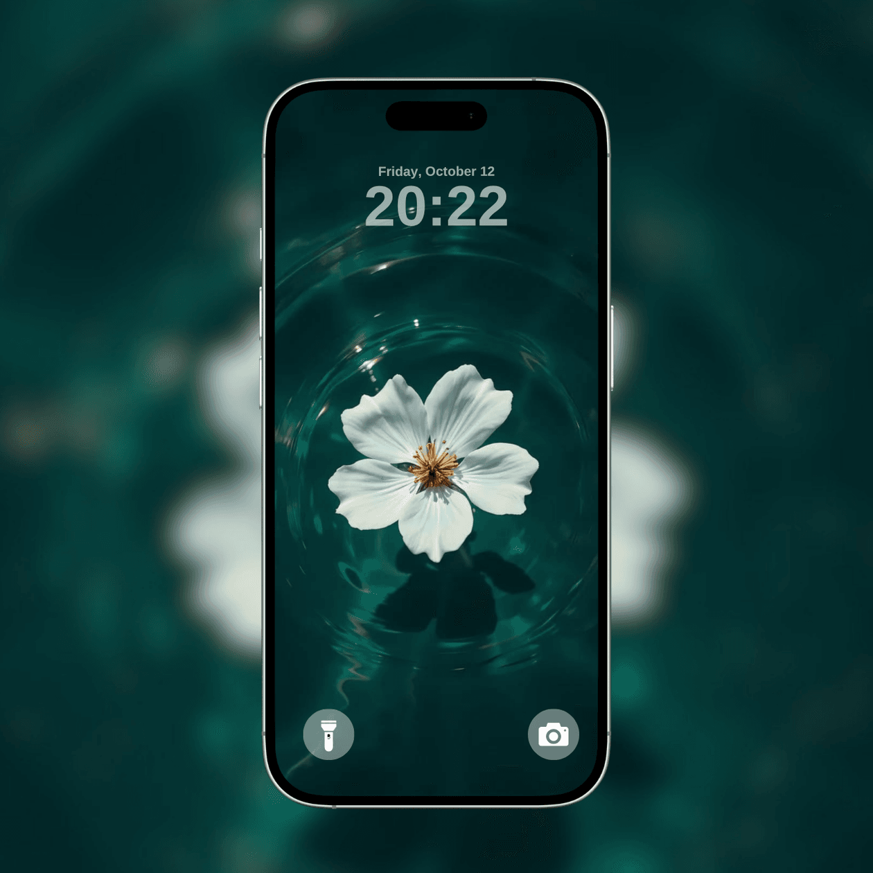 floating-white-flower